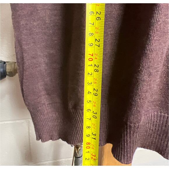 Vintage Jean Paul Gaultier Marine Femme Small Brown Cardigan Tattoo Art Cotton - Picture 4 of 6